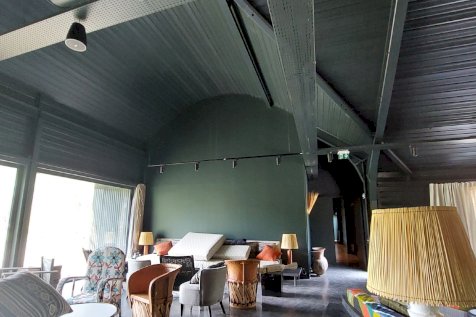 Peinture des bardages et des murs au Zoo de La Flèche